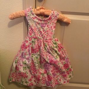 Polly Flinders Spring Dress 3t floral